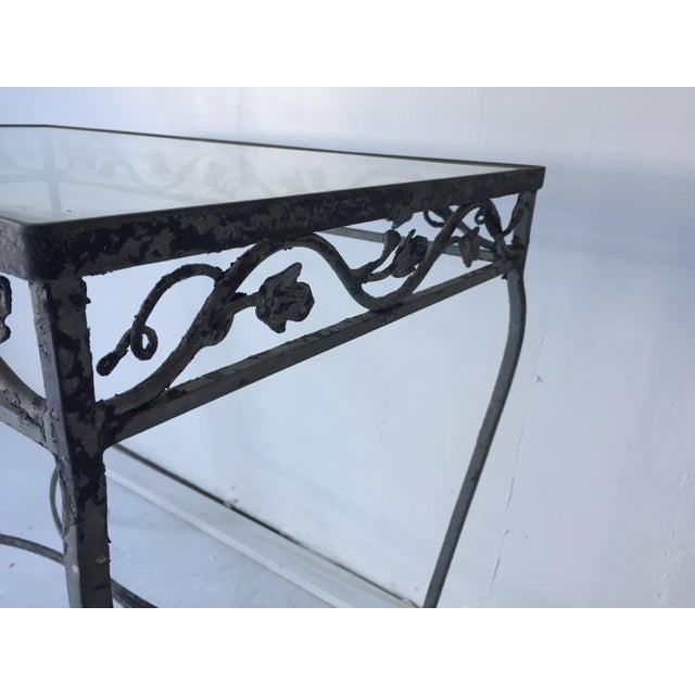 Vintage Wrought Occasional Outdoor Table Chairish