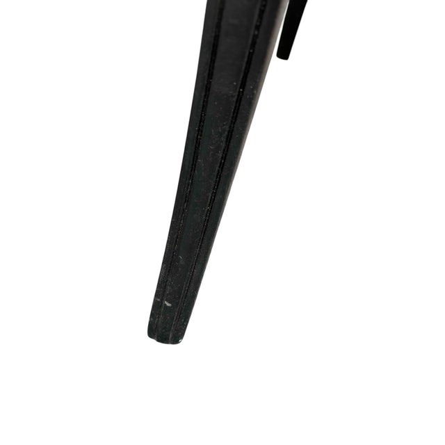 Champagne 1940s Velvet Klismos Slipper Chairs - A Pair New Upholstery For Sale - Image 8 of 8