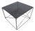 Isocèle Collection Coffee Table with Smoked Glass Top from Max Sauze, 1970 For Sale