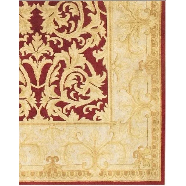 Traditional 2020s Red Persian Mahal Design Rug For Sale - Image 3 of 4