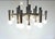 Gaetano Sciolari Large Mid-Century Space Age Italian Modern Tubular Chrome Chandelier in Style of Gaetano Sciolari , 1960s For Sale - Image 4 of 16