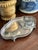 Elegant vintage English silver-plated gallery tray by William Adams, featuring a shaped rectangular form with a delicate...