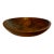 Early Americana Carved Wood Bowl With Rabbits For Sale