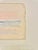 Modern Coastal Original Pastel Unframed Raw Edge Painting, Pink, Blue and Yellow For Sale - Image 12 of 12