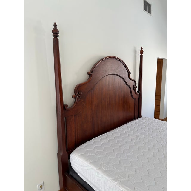 Lexington Furniture 1980s Lexington King Bed Designer Amazing For Sale - Image 4 of 11