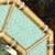 Vintage Parcel Gilt Faux Bamboo Pistachio Octagonal Wall Mirror - Newly Painted For Sale In Mobile - Image 6 of 12