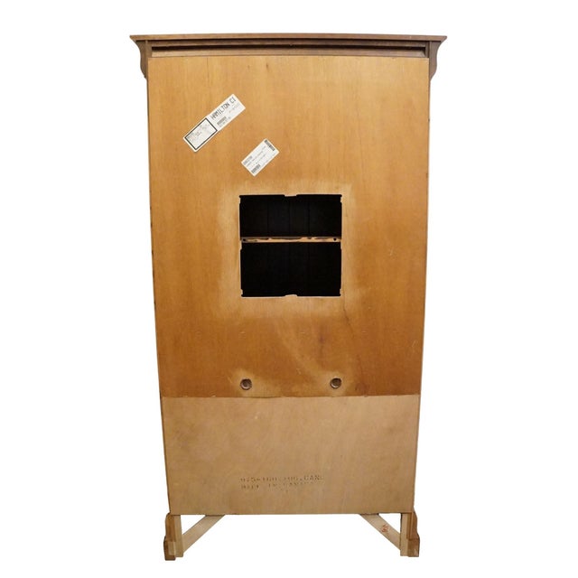 Durham Furniture Chambord Collection Solid Cherry Contemporary Traditional Style 41" Armoire 975-160 For Sale - Image 11 of 14
