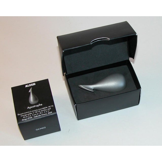 Alessi Alessi® Apostrophe Orange Peeler – New With Box For Sale - Image 4 of 6
