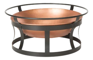 Michelle Fire Pit in Copper & Black