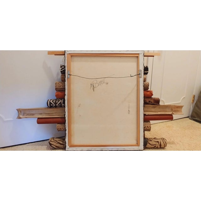 Contemporary Tribal Assemblage Art Hanging For Sale - Image 4 of 7