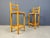Vintage Oak and Papercord Bar Stools, 1960s, Set of 4 For Sale - Image 6 of 15