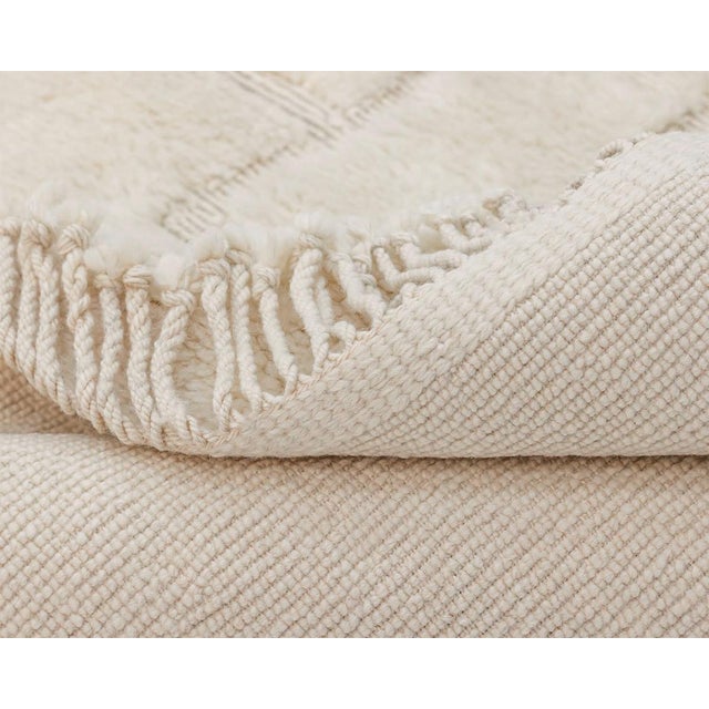 Textile Hand-Knotted Wool Premium Rug by Azele Studio For Sale - Image 7 of 9