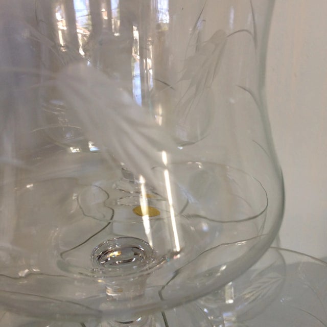 Wonderful set of 6 Norataki Sasaki Crystal Cocktail Glasses in the Norataki wheat pattern. These classic Sasaki can be...