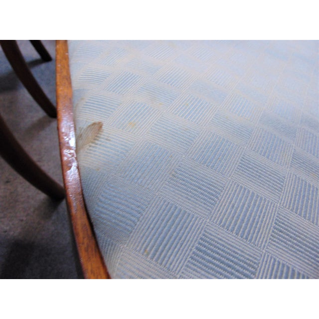 Queen Anne Style Solid Mahogany Dining Chairs - Set of 8 For Sale In Philadelphia - Image 6 of 12