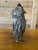 Brutalist Welded Metal Owl Sculpture Candle Holder Folk Art For Sale - Image 4 of 12