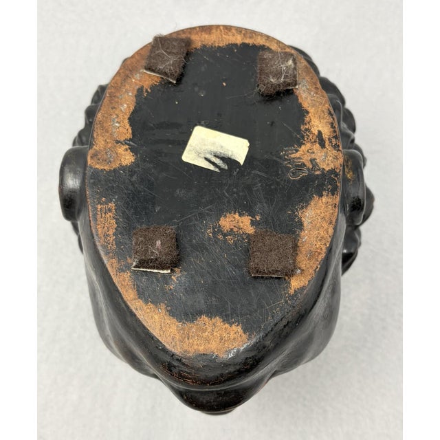 Late 19th Century Victorian Tobacco Jar, African Female For Sale - Image 11 of 16