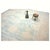 Textile 21st Century Turkish Oushak 13x15 Ivory & Slate Blue Handmade Area Rug #1140506 For Sale - Image 7 of 10
