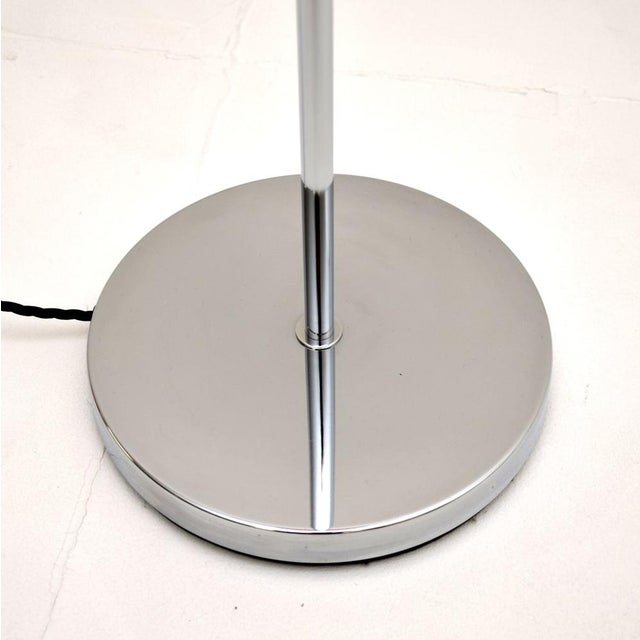 Metal Vintage Italian Floor Lamp from Guzzini, 1970s For Sale - Image 7 of 8