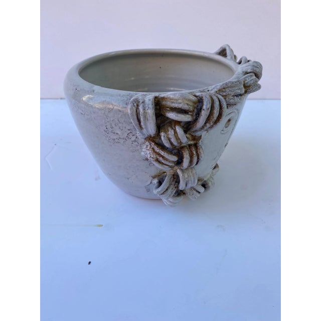 1960s Rosenthal-Netter Italian Ceramic Lion Planter For Sale - Image 5 of 9