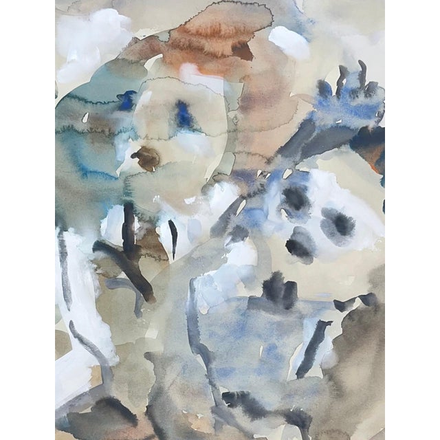 Gilbert Pauli, Children in Rebellion, Watercolor on Paper, 1997 For Sale - Image 4 of 9