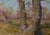 Impressionist Treelandscape Painting, Antique Soviet Art, 1960s 33-47 For Sale - Image 4 of 6