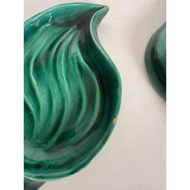 Ceramic Relish Dishes, France, 1960s, Set of 2 For Sale - Image 9 of 12