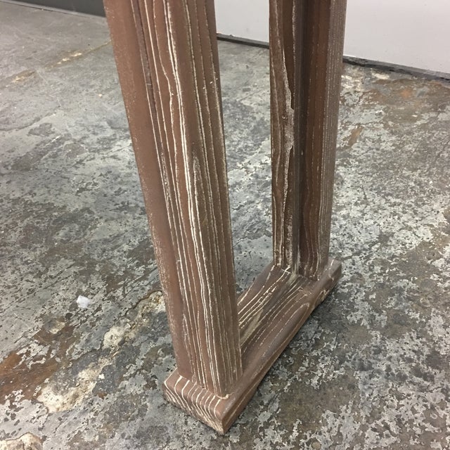 Ballard Designs Ananda Whitewash Elm Console Table Chairish