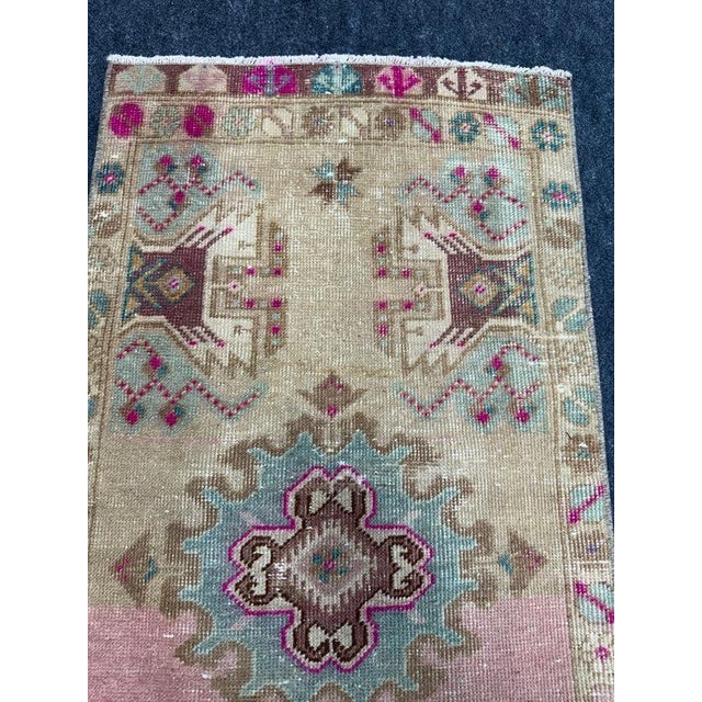 Turkish Yastik Rug 1'8" x 3'5" For Sale - Image 4 of 5