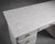 Late 20th Century Coastal Breeze Whitewashed Double Pedestal Desk With File Drawers – Solid Pine 57” W For Sale - Image 4 of 9