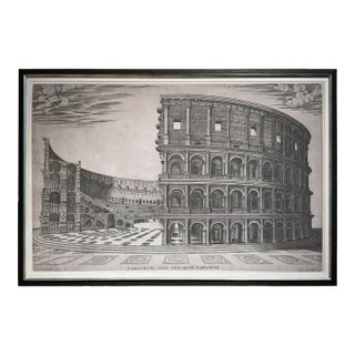 Large-Scale Framed Digital Print of the Colosseum For Sale