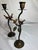 Mid-Century Modern Cast Iron Bird Candle Sticks a Pair For Sale - Image 3 of 5