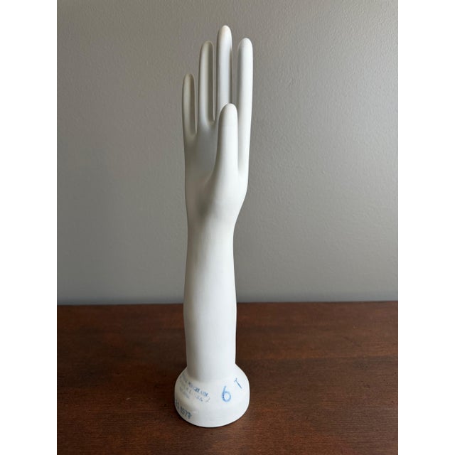 Vintage Porcelain Glove Mold For Sale - Image 4 of 16