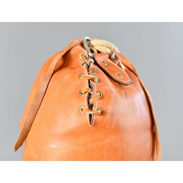 Leather Boxing Punchbag by Benz, 1950s For Sale - Image 6 of 8