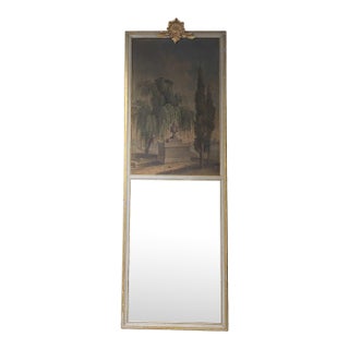 Italian Trumeau Mirror For Sale
