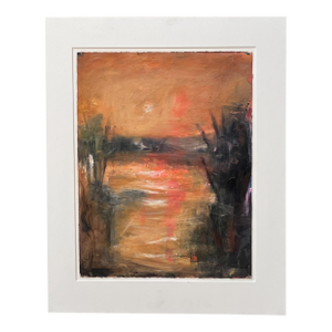 Michael Gregory Untitled Abstract Landscape 1985 Painting