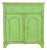 Antique Green Pine Buffet, 1910 For Sale