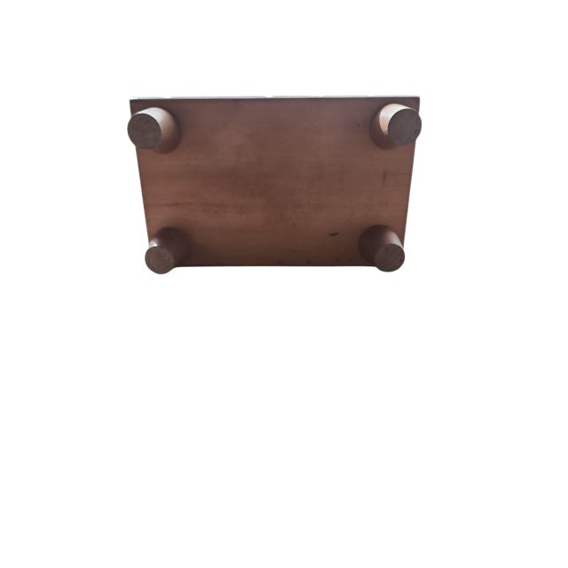 Wood 1940s Esquire Shoe Valet De Luxe Shoeshine Box With Brushes For Sale - Image 7 of 8