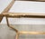 Set of 3 Gold Metal & Glass Floating Wall Display Shelves For Sale - Image 4 of 8