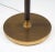 Swedish Brass and Wood Floor Lamp attributed to Boréns, 1960s For Sale - Image 6 of 10