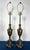 Stiffel 1960s Stiffel Hollywood Regency Architectural Brass Urn Lamps - Pair For Sale - Image 4 of 6