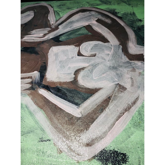 Contemporary Original Figurative Painting on Stretched Canvas by CL Auker For Sale - Image 6 of 9