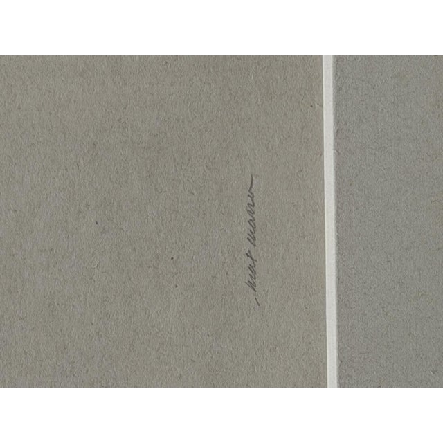 Modern Art, Max Marra, pencil drawing, The Temptations of an Unwary Man Excellent condition Dimensions excluding frame: 61...