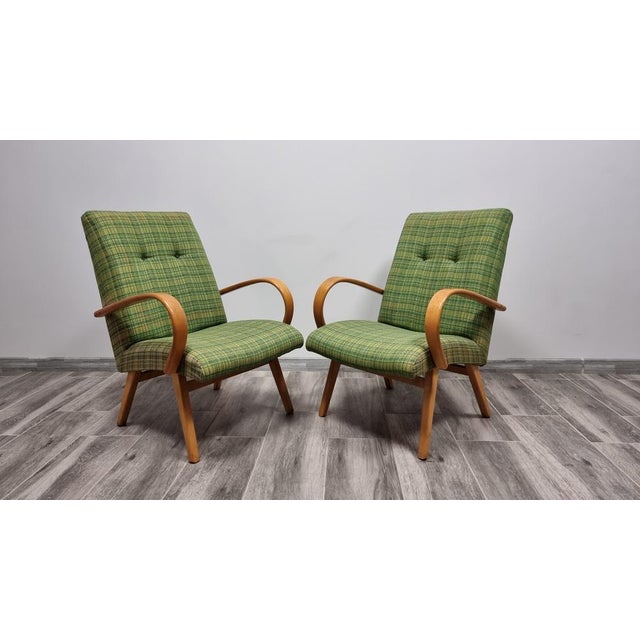 Set of Vintage Armchairs by Jaroslav Smidek, 1960s For Sale - Image 17 of 17