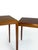 Tan Vintage Danish Teak Side Tables by Johannes Andersen, 1960s, Set of 2 For Sale - Image 8 of 13