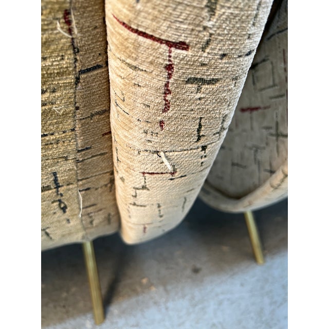 Pair of Mid-Century Marco Zanuso Style Lounge Chairs For Sale - Image 10 of 11