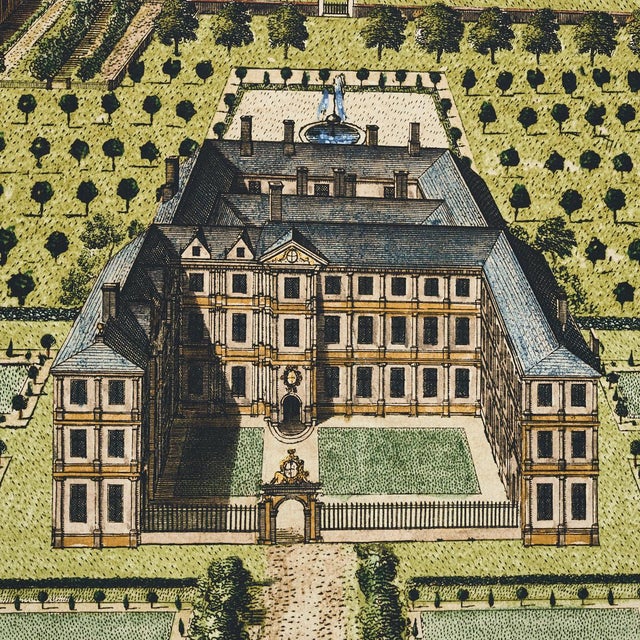 2020s SAMPLE - Schumacher X Johnson Hartig Mr. Darcy's 3 Panel Set In Pemberly Green For Sale - Image 5 of 6