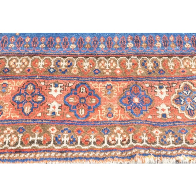 Antique Afshar Rug 4'11'' x 6'1'' For Sale - Image 11 of 12