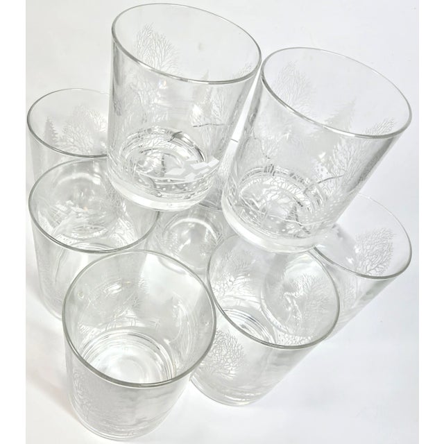 A gorgeous snowspun holiday adorns each of these eight old fashioned glasses. Ready for decor or festivities alike, these...