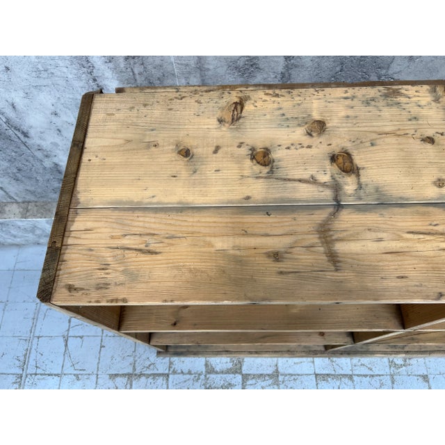 1920s Rustic Free-Standing Haberdashery Pigeon Hole Shelves, 1920s For Sale - Image 5 of 12