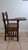 American 1930s Wooden School Desk Chair W/Attached Writing Arm & Book Shelf Ocean County For Sale - Image 3 of 12